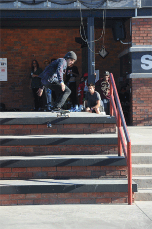 Nick Merlino with a textbook switch flip